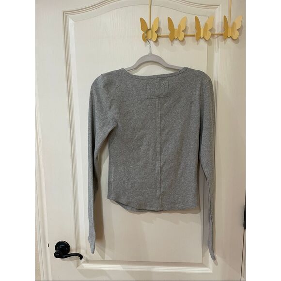 Free People Clean Slate Seamless Long Sleeve Top Size large - Picture 4 of 4